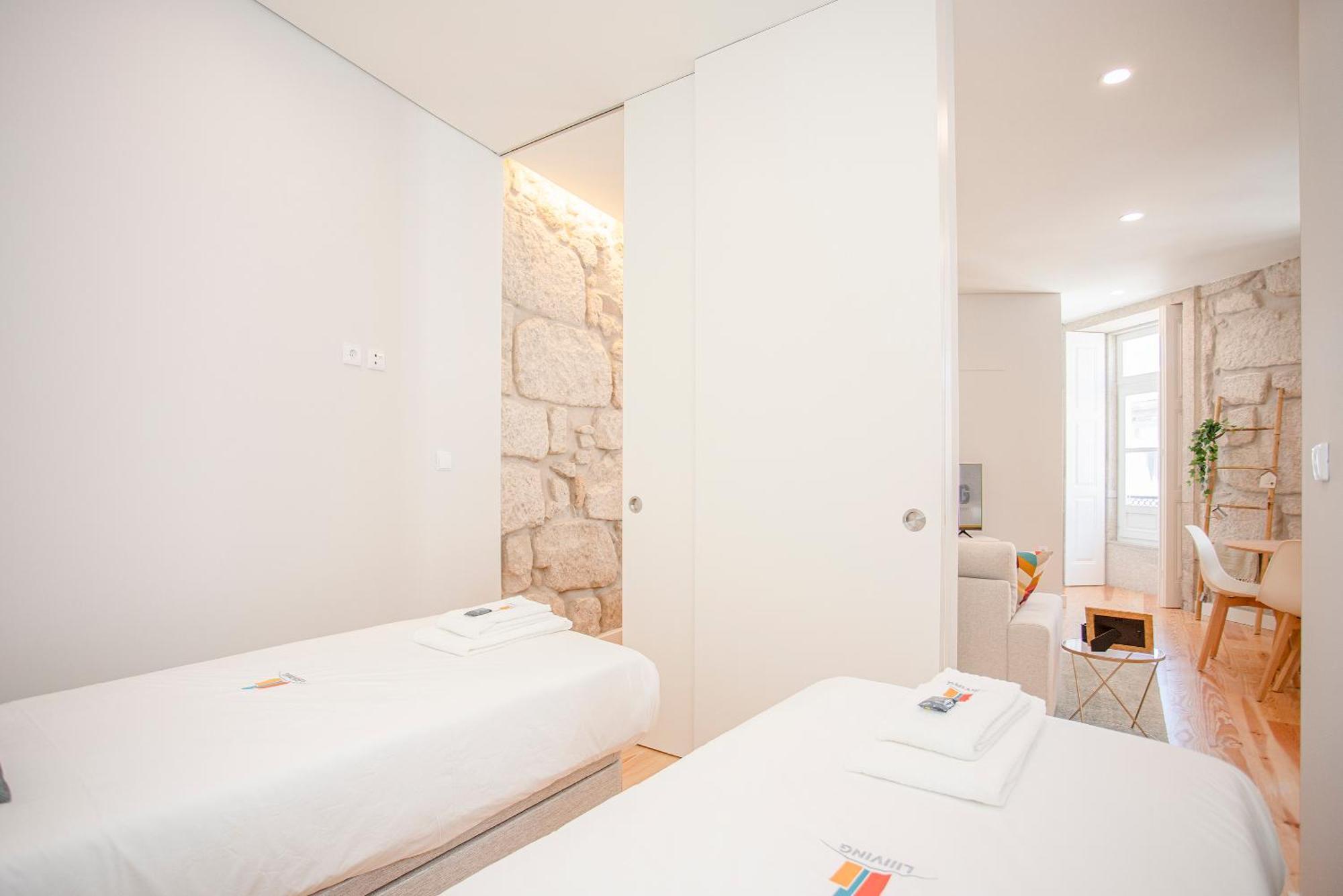 Liiiving In Porto - Aliados Stone Apartment Екстер'єр фото