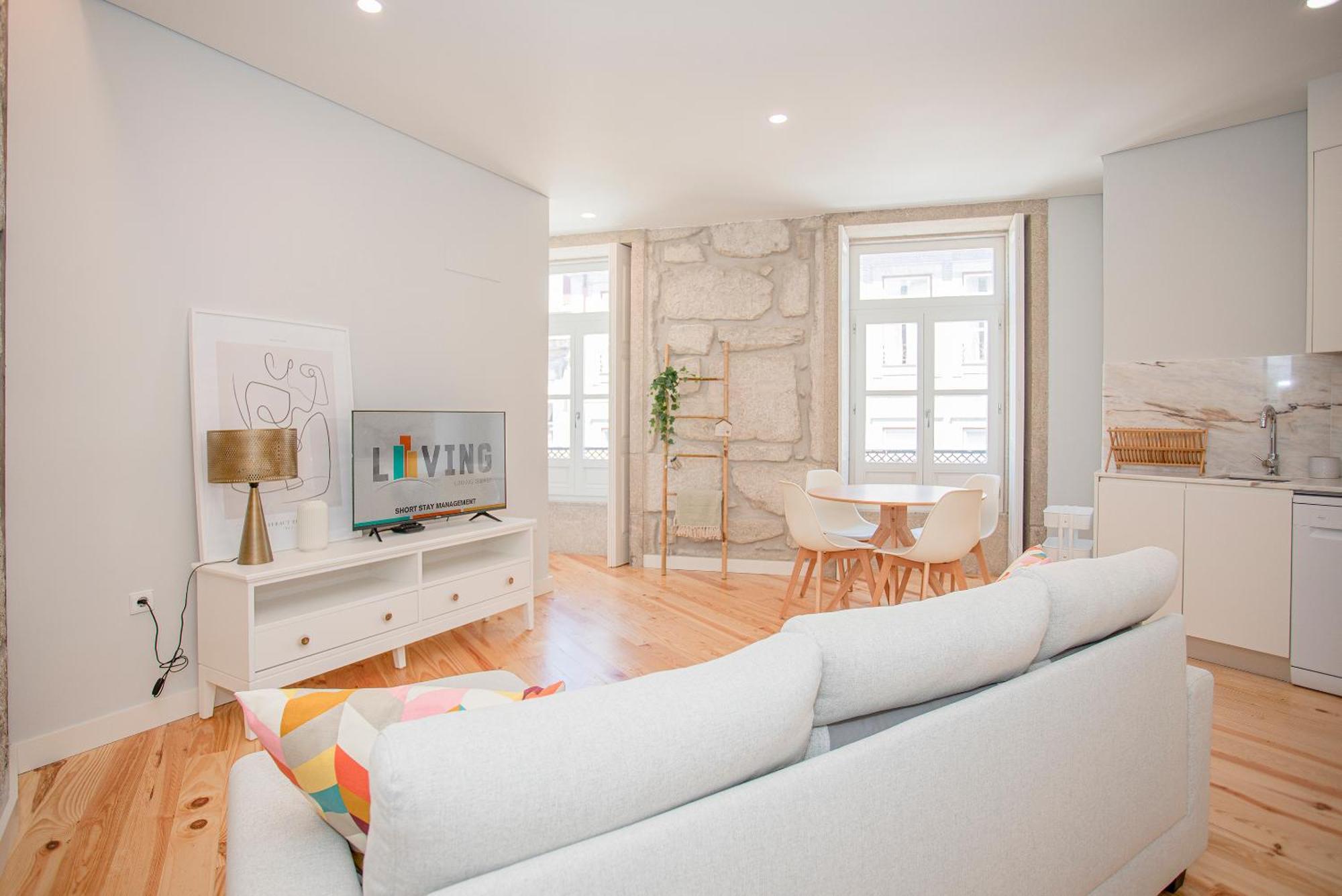 Liiiving In Porto - Aliados Stone Apartment Екстер'єр фото