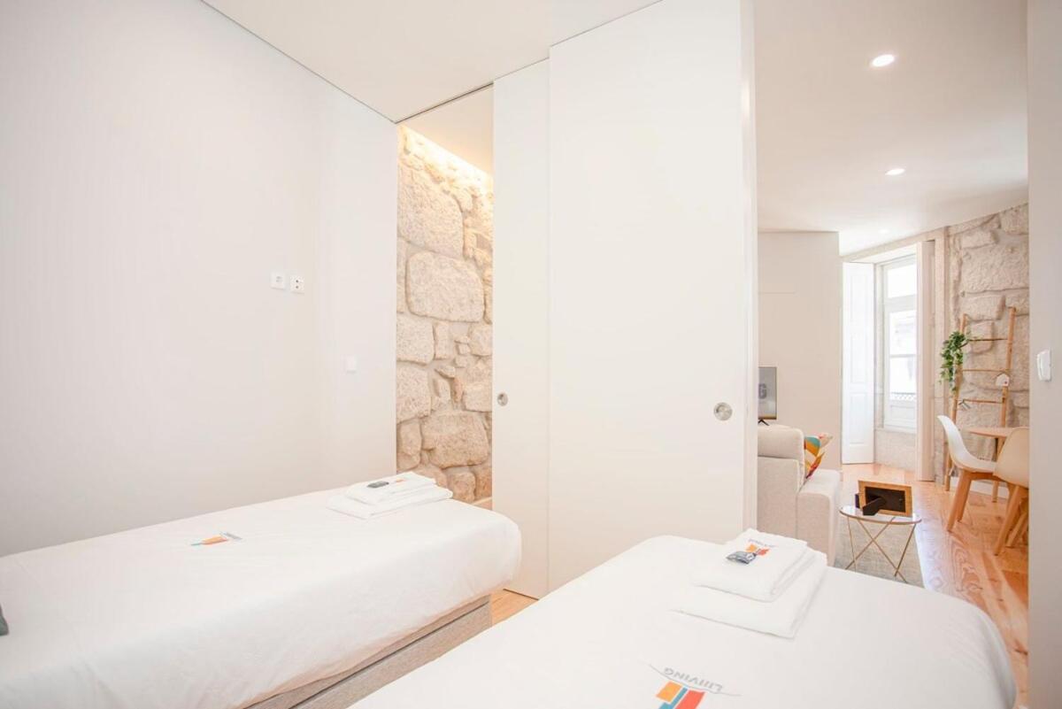 Liiiving In Porto - Aliados Stone Apartment Екстер'єр фото