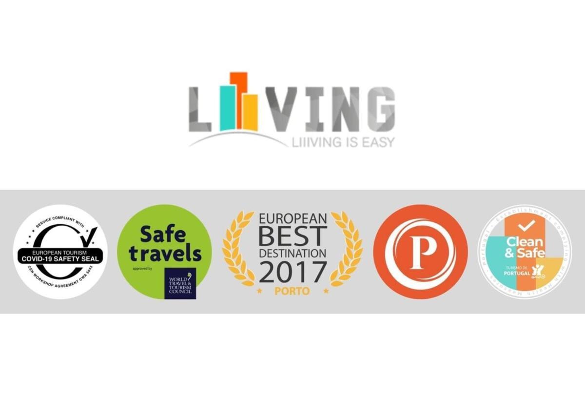 Liiiving In Porto - Aliados Stone Apartment Екстер'єр фото